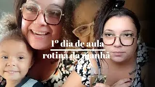 Vlog: ROTINA da MANHÃ | 1º DIA de AULA - Larissa Hennydth