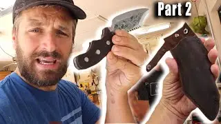How to Make a Handle and Leather Sheath for Your New Knife (Part 2)