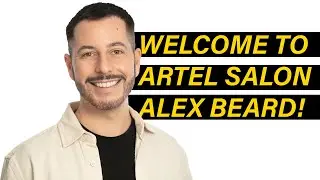 Artel Salon Headquarters New Hire Alex Beard! Expert Hairstylist in Vancouver!