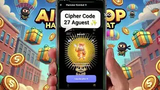 Hamster Kombat Cipher Code Today 27 #hkcc #ciphercode