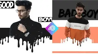 Vijay Mahar Bad Boy Vs Good boyPhoto Editing || New Photo Editing || Picsart Photo Editing Tutorial