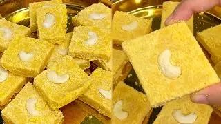 ಮೈಸೂರ್ ಪಾಕ್ ಅಷ್ಟೇ ರುಚಿ ಮಂಗಳೂರು ಖಡಿ #sweet #traditional #burfi #indian #indiansweet #food #cooking