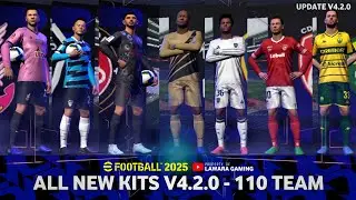 All new kits eFootball 2025 mobile V4.2.0
