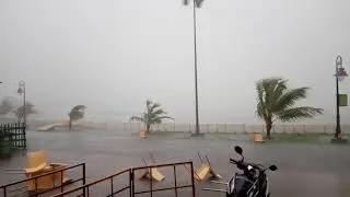 Dangerous Thunderstorm In Kolkata Eco park | Eco Park Beauty of Kolkata| Itz 4 U