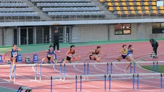 4K 결승에서 다시 만난 고교 여자 허들 최강 박지영 선수 vs 육상 신동 배윤진 선수  20240405 체고 육상 대회