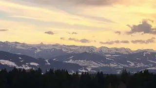 Rundumblick vom Roderbühl in Scheidegg