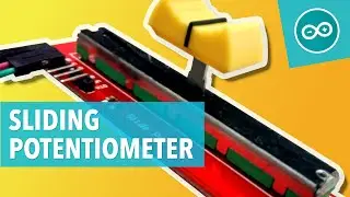 SLIDING POTENTIOMETER / DJ FADER - Arduino tutorial #23
