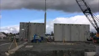 Precast Concrete Wall Panel Erection Process