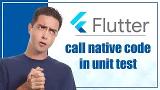 How to call native code in flutter unit test