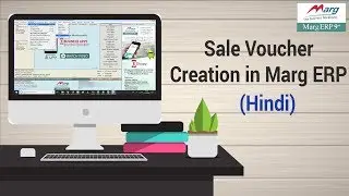 Sale Voucher Creation in Marg ERP [Hindi]