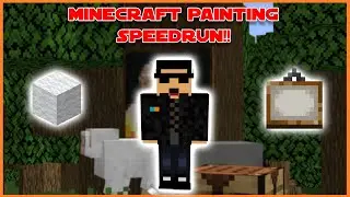 Speedrunning a Painting in MINECRAFT