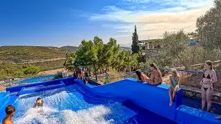 Surfing at the Water Park in Kusadasi Adaland 🏄🏄‍♀️🏄‍♂️