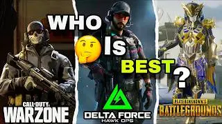 COD Warzone vs Delta Force vs PUBG: Ultimate Comparison