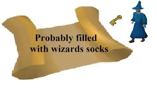 OSRS Clue | Probably filled with wizards socks | Quick