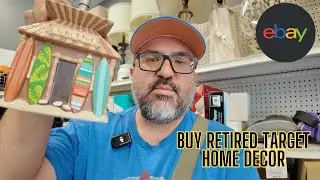 Home Decor Sells Great on eBay! Look For Retired Target Branded Decor