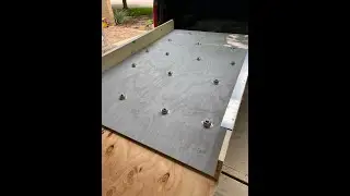 I built a slide-out bed tray for $190