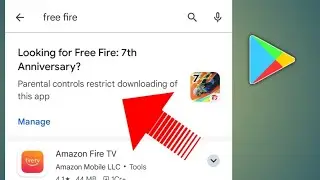Parental controls restrict Downloading of this app || Google Play Store App Error | 2024