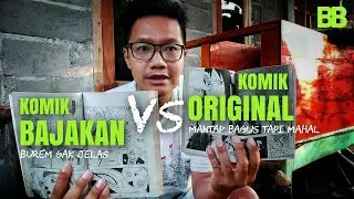 Perbedaan KOMIK BAJAKAN dan KOMIK ASLI - Bye Komik Palsu & Komik Tiruan | Kamuharustahu