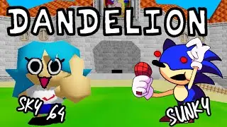 Dandelion but Sky 64 and Sunky Sing It - FNF Dandelion Cover