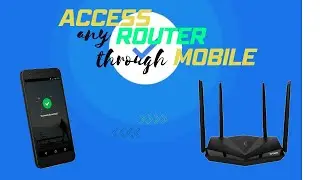 Access any #router through #mobilephone
