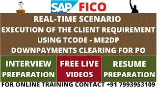 REAL-TIME SCENARIO EXECUTION OF THE CLIENT REQUIREMENT USING TCODE - ME2DP, SAP ECC AND S4 HANA