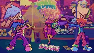 Friday Night Funkin' | Funk City: Rewind - Vs BF (+Bongo cat)