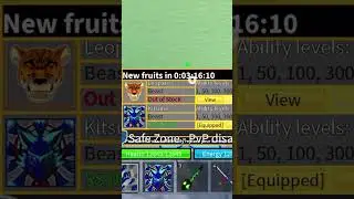 Kitsune on stock again?! #roblox #bloxfruits #kitsunefruit