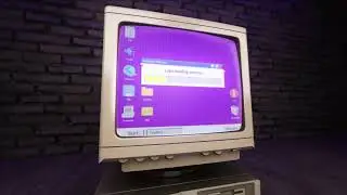 Old Computer Glitch Logo Intro