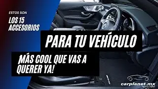 Los 15 ACCESORIOS MÁS COOL para tu coche