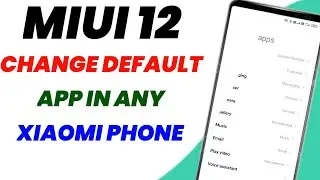 Default app settings in mi | how to set default app in redmi note 7s,7,7 pro | Delete Default App