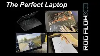 ASUS ROG Flow x13 IN DEPTH user review (gaming, temps, sound, formfactor, build, teardown, touch).