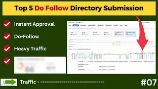High-Quality #5  Do Follow Directory Submission | How To Create Directory Backlinks 