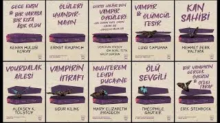 İthaki X 2022 Vampir Kitaplığı Serisi-10 Kitap-İthaki Yayınları #edebiyat #vampir #ithakiyayinlari