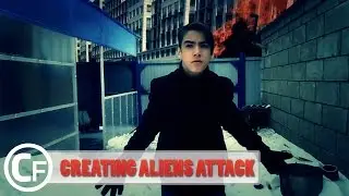 Creating Aliens Attack | layers