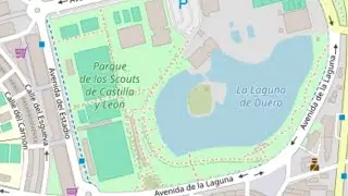 Lago de Laguna de Duero de Valladolid