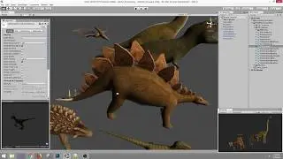 Low Poly Dinosaur Pack - [FREE] Unity Asset