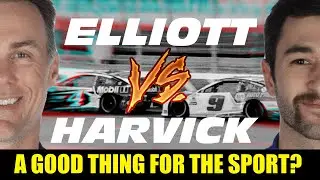 NASCAR’s Elliott-Harvick Feud a GOOD THING for the Sport?