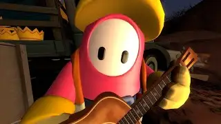 Meet the Engineer but it's a Fall Guy (GMod Animation)