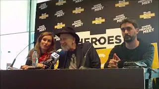 RUEDA DE PRENSA CON FRANK MILLER HEROES COMIC CON