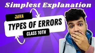 Types of Errors in Java in Hindi | Comments in Java | Syntax Error | Runtime Error| Logical Error