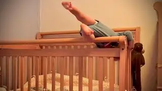 Incredible Escape: Watch This Baby Climbing Out of the Crib