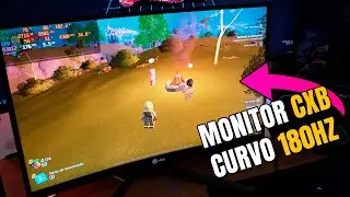 Monitor Gamer Ninja Sharingan, 24 Pol, Curvo, Full HD, 1ms, 180Hz