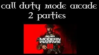 call of duty mode arcade