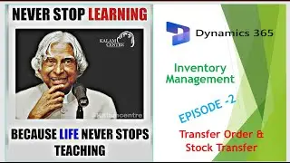 Inventory Managment Episode 2 Transfer Order & Stock Order