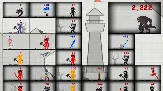 stick fight level57#viral #100million #stickfightendless
