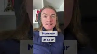 How to pronounce Monsieur - #French pronunciation