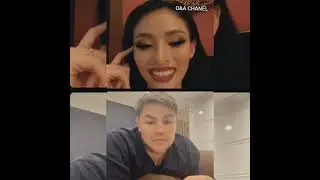 Live Instagram! adina curhat dengan Ivan Gunawan saat di filipina