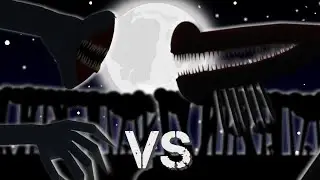 Humanoid with hidden face vs the night stalker [stick nodes]