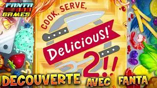 COOK SERVE DELICIOUS 2 - DECOUVERTE avec Fanta - Gameplay PC FR HD 1080p60 Fantabobgames