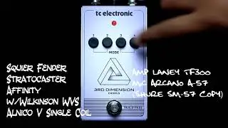 3RD DIMENSION CHORUS tc electronic Demo